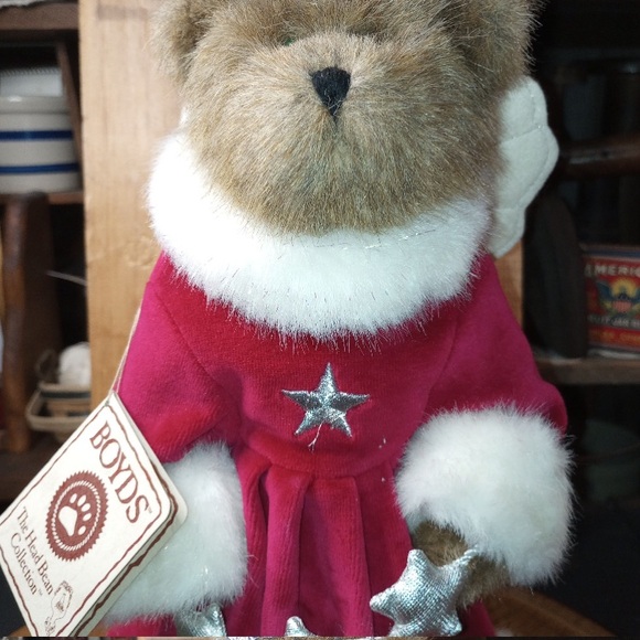 Vintage Boyds Bear Angel Large Christmas Tree Topper - Still New with Tags! - Picture 2 of 3